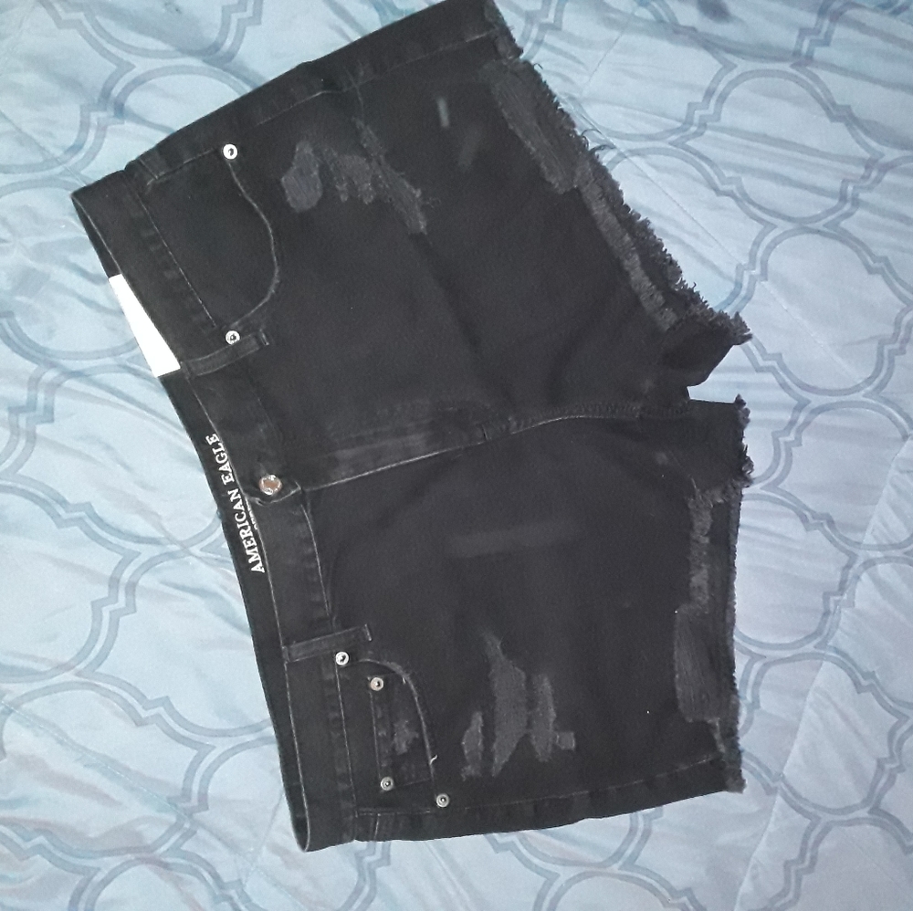 American eagle high rise festival shorts.